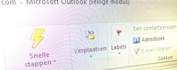 Windows update KB3114409 Outlook 2010 start in veilige modus